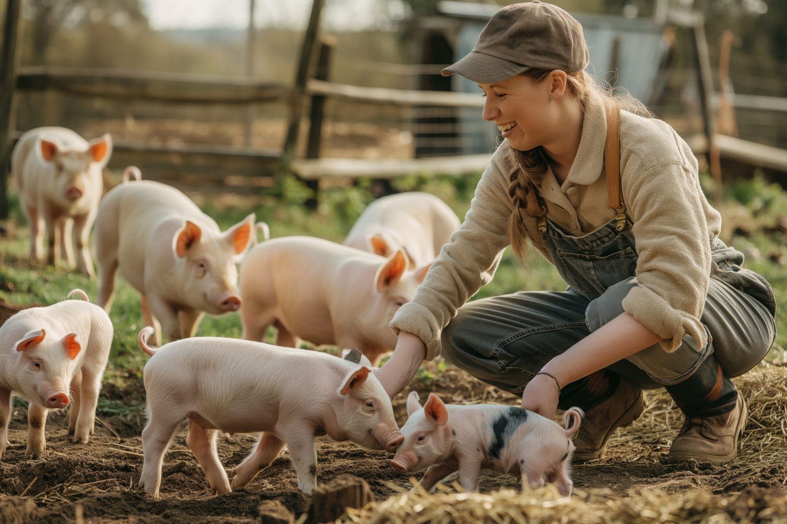 photorealistic-scene-pig-farm-with-animals